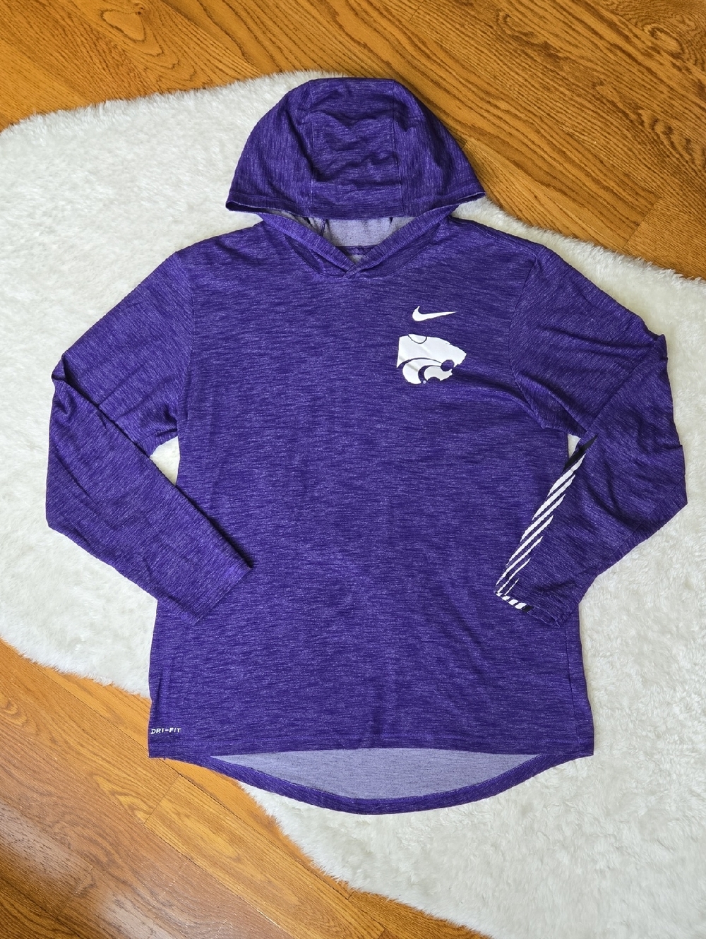 Nike K-State Long Sleeve Shirt, Size Large